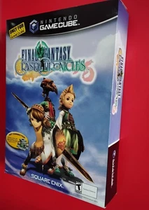 Rare 2004 Nintendo GameCube Final Fantasy Chrystal Chroni Display Box,18x13x3.5" - Bild 1 von 4