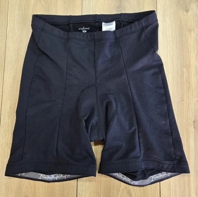 shebeest Cycling Shorts Womens Sz Large, Padded, Black, Logo, Compression - Image 1 of 4