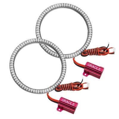 LED Fog Light Halo Ring Lights Green For 2005-2014 Dodge Charger - Imagem 1 de 4