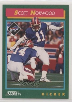1992 Score Scott Norwood #248 - Image 1 of 2