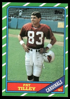 1986 Topps - #331 Pat Tilley - Image 1 of 2
