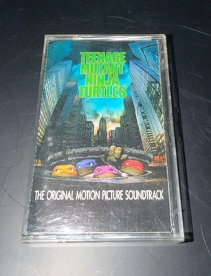 Teenage Mutant Ninja Turtles  Original Motion Picture Soundtrack Cassette Tape - Image 1 of 3