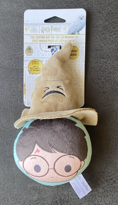 Sombrero clasificador Harry Potter espejo sobre la marcha sonajero juguete de peluche NUEVO Foto 1 de 2