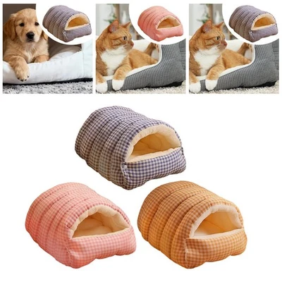 Cat Cave Bed Comfortable for Indoor Cats for Kitten Pet Supplies Small Dogs - Image 1 of 2