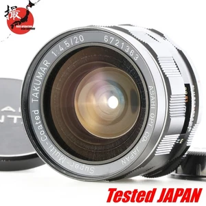 [App MINT] Pentax SMC Takumar 20mm f/4.5 Wide Angle MF M42 Lens Tested JAPAN - Picture 1 of 16