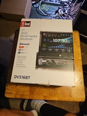 CAR Dual Electronics Dv516BT 7-inch LED Touch Screen Multimedia Receiver  - Image 1 of 4