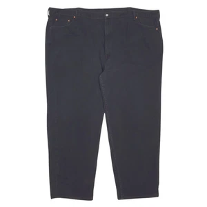 LEVIS 550 Jeans Relaxed Fit Black Denim Trousers Mens W54 L32 - Picture 1 of 5