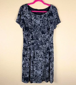 Roz&Ali Blumenkleid Damen 10 schwarz dunkel feminin Whimsigoth Cottagecore 768 - Bild 1 von 14