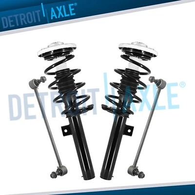 Front Struts w/ Coil Springs and Sway Bar End Links Suspension Kit for BMW X3 X4 - Image 1 of 4