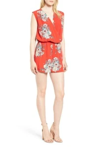 Neu mit Etikett Bishop + Young Strampler rot Blumen - Bild 1 von 4