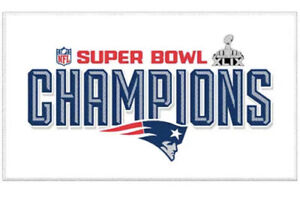 NFL New England Patriots Super Bowl XLIX Champs 24" X 42" Locker Room Towel NEW!