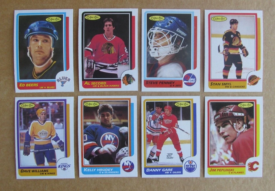 1986-87 OPC O-PEE-CHEE HOCKEY CARD SINGLES COMPLETE YOUR SET NRMT/MT CONDITION - Image 1 of 1