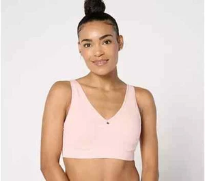 Breezies Seamless Floral Jacquard Underwire T-Shirt Bra Pink 42C A648377 - Picture 1 of 1