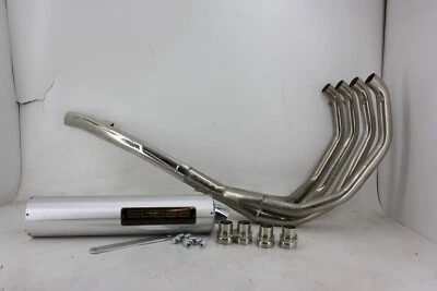 Silenciador de alumínio NOS 86-87 KAWASAKI NINJA ZX1000 CABEÇALHOS DE ESCAPE DE CORRIDA INOXIDÁVEL - Imagem 1 de 4