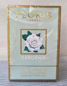 Rare Find! Floris Gardenia perfume 50ml Eau De Toilette. New, sealed box! - Picture 1 of 6