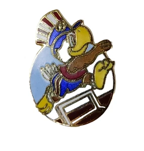 Hurdles Track 1984 Los Angeles Olympics Pin Brooch Sam The Eagle Enameled LE - Picture 1 of 2