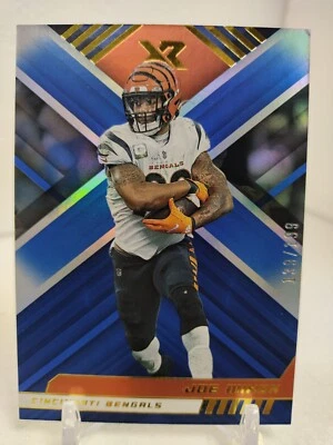 JOE MIXON #/199 BLUE X 2022 Panini XR Football #19 Cincinnatti Bengals - Image 1 of 2