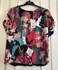 Monsoon Women  Blouse Top Floral Size M - New With Tags