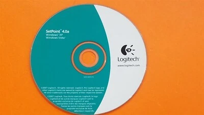 ⭐️⭐️⭐️⭐️⭐️Logitech SetPoint 4.0a PC Software CD for Windows XP + Windows Vista - Image 1 of 2