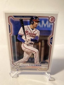 2021 Bowman #14 Freddie Freeman Atlanta Braves