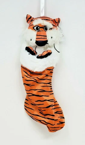 AUBURN TIGERS MASCOT CHRISTMAS STOCKING 12" AUBIE Cover