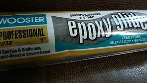Wooster 9" Epoxy Glide 1/4" Paint Roller Covers R232 Lot of 12 - Picture 1 of 2
