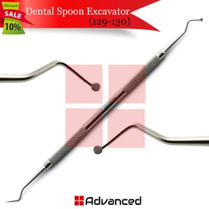 Dental Spoon Excavator 1.8mm Soft Dentin Carious Removal Double Ended Instrument - Picture 1 of 1