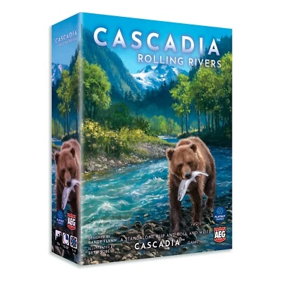 Cascadia: Rolling Rivers | Puzzly Flip-and-Roll-and-Write Cascadia Game - Image 1 of 4