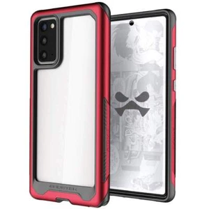 Ghostek Atomic Slim 3 Aluminum Tough Case for Samsung Galaxy Note 20 & 5G - Red - Picture 1 of 11