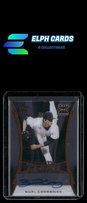 2020 Leaf Trinity - Clear Autographs Bronze #CA-BC1 Burl Carraway #/40 - Image 1 of 2