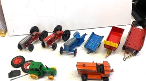 FARM.TRACTORS. TRAILERS. CRAWLER. FORDSON. FERGUSON. Matchbox. Lone Star Ect - Picture 1 of 24