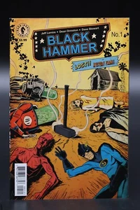 Black Hammer (2016) #1 1st Print Jeff Lemire Cover B Dark Horse Comics NM- - Picture 1 of 3