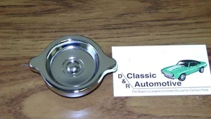 Oil Filler Cap Chrome "S" Rivet 69-70 Camaro Corvette Chevelle Nova El Camino - Bild 1 von 2