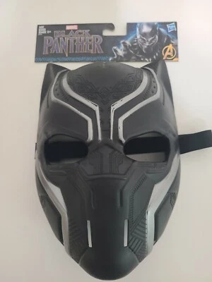 Black Panther Chadwick Boseman Marvel Avengers Hasbro Halloween Mask Hanger Tag - Image 1 of 4