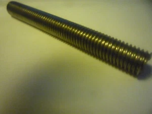 UNC GEWINDESTANGE -5/16" STAHL GEWINDESTANGE (Bolzen) + 2 Muttern & 2 Federscheiben - Bild 1 von 4