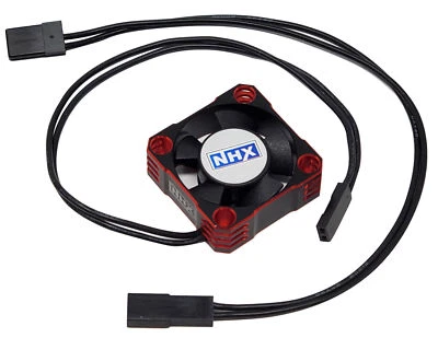 NHX RC HV 30mm Aluminum Case High Speed 28000 RPM Motor / ESC Cooling Fan Red - Image 1 of 4