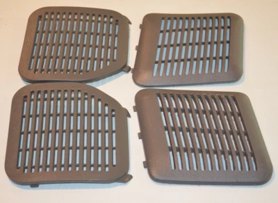 ISUZU TROOPER FRONT DOOR CARGO SPEAKER GRILL COVERS GRAY 1998 1999 2000 2001 02 - Image 1 of 4