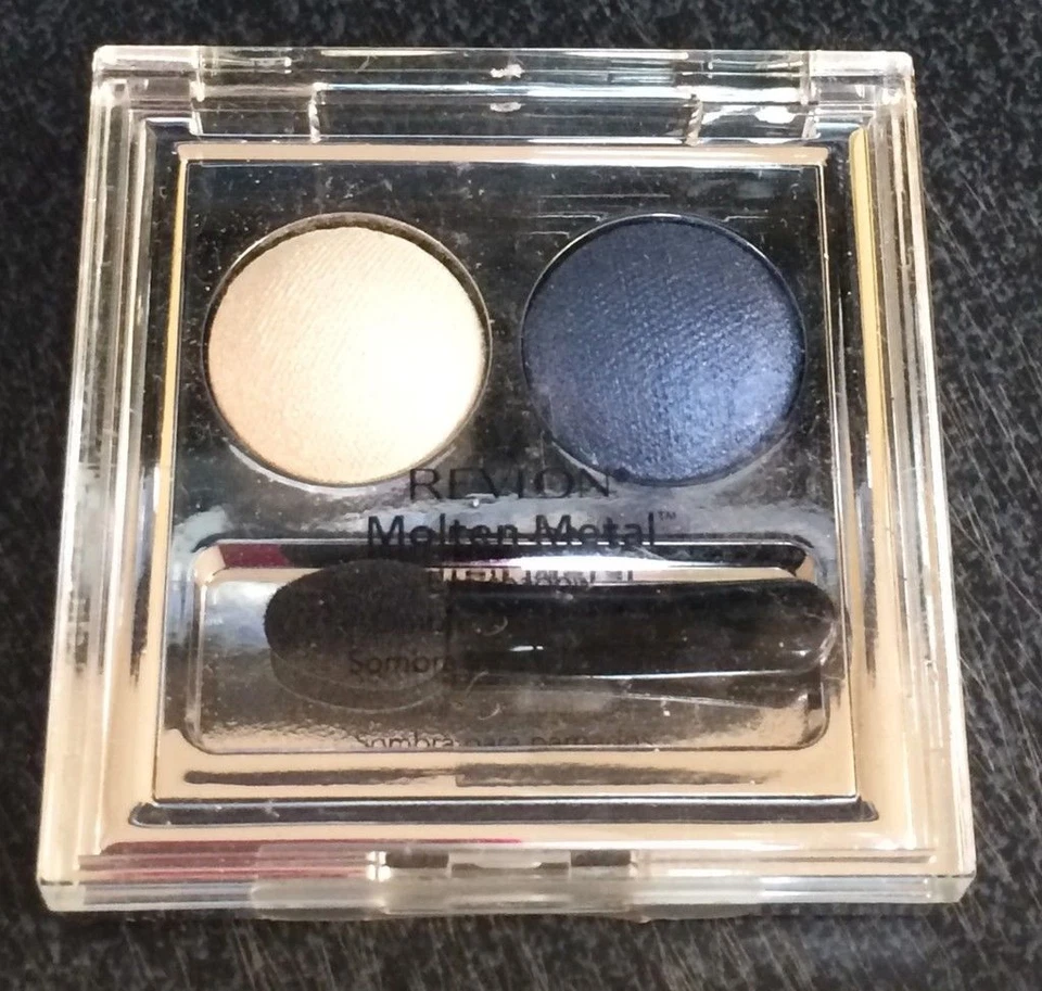 2 Pieces Revlon Luxurious Color Molten Metal Eye Shadow - Sapphire / Diamond 003 - Image 1 of 1