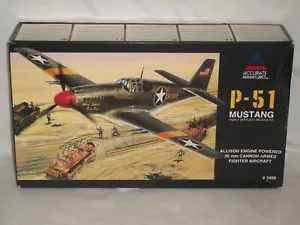 Accurate Miniatures 1/48 Scale P-51 Mustang, Allison Powered Version - Picture 1 of 1