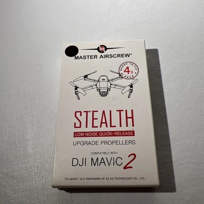 Master Airscrew STEALTH Propellers for DJI Mavic 2 — 4 Pack - Image 1 of 4