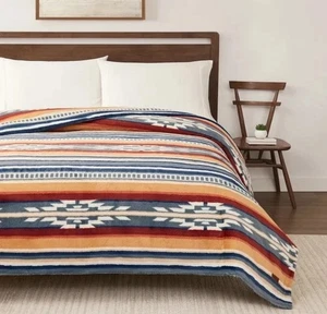 Pendleton Faux Fur Luxe Blanket, 98" x 92" Ultra Cozy 700 GSM Fleece Blanket - Picture 1 of 2