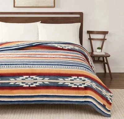 Pendleton Faux Fur Luxe Blanket, 98" x 92" Ultra Cozy 700 GSM Fleece Blanket - Image 1 of 2