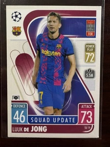 2021-22 Topps Match Attax #SU19 Luuk de Jong - FC Barcelona - Picture 1 of 2