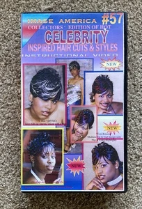2002 IMAGE AMERICA Celebrity Inspired Hair Cuts & Style Instructional VHS #57 - Picture 1 of 3