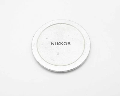 Genuine Nikon NIKKOR Silver 72N 72mm Screw-In Front Lens Cap (#18530) - Image 1 of 2