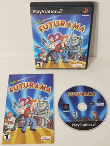 Futurama (Sony PlayStation 2, 2003) komplett CIB mit Handbuch & Reg Card - getestet - Bild 1 von 9