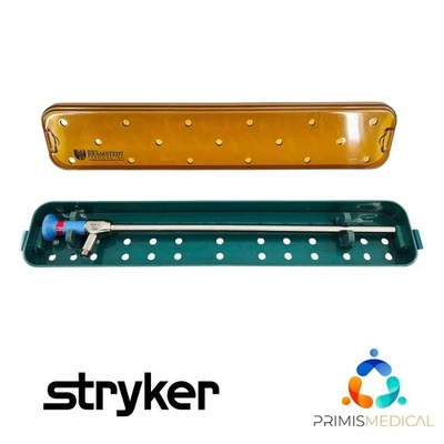 Stryker 502-859-010 10mm 0º IDEAL EYES HD Laparoscope w/ Case Autoclavable 16" - Image 1 of 4