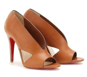 Zapatos de salón Christian Louboutin coñac talla 40 EE. UU. - Imagen 1 de 1