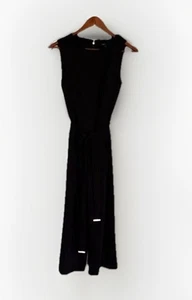 Tommy Hilfiger Jumpsuit dunkelblau weites Bein Cropped Gürtel ärmellos Größe 4 - Bild 1 von 9