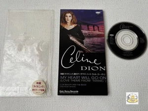Celine Dion My Heart Will Go On 3" Mini CD 8cm Single Japan ESDA-7177 1998 - Picture 1 of 18